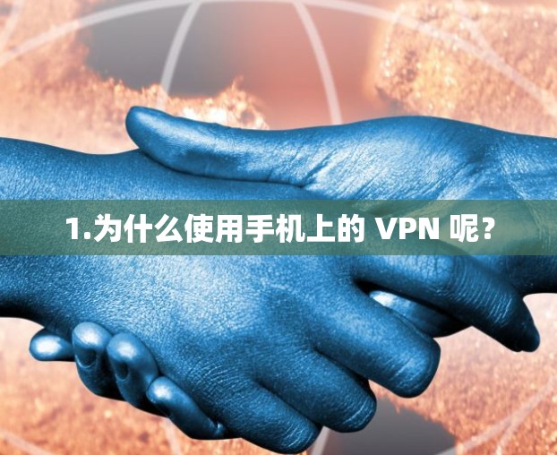 1.为什么使用手机上的 VPN 呢？