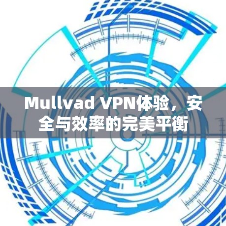 Mullvad VPN体验,安全与效率的完美平衡