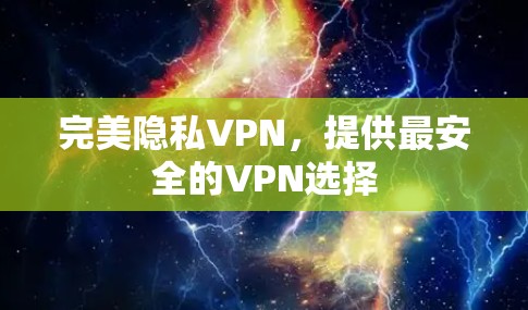 完美隐私VPN,提供最安全的VPN选择