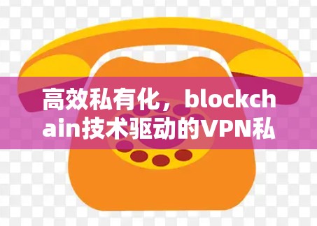 高效私有化,blockchain技术驱动的VPN私有化方案