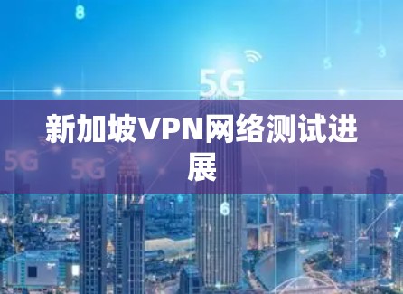 新加坡VPN网络测试进展